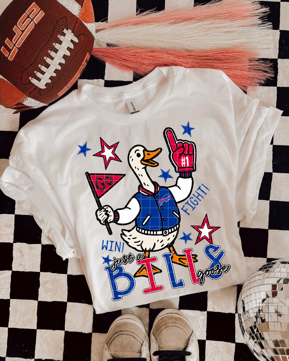 Just a Bills Goose DTF transfer design – image 1