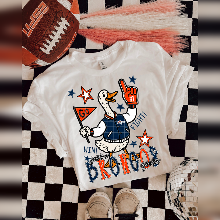 Just a Broncos Goose – DTF Transfer – product image