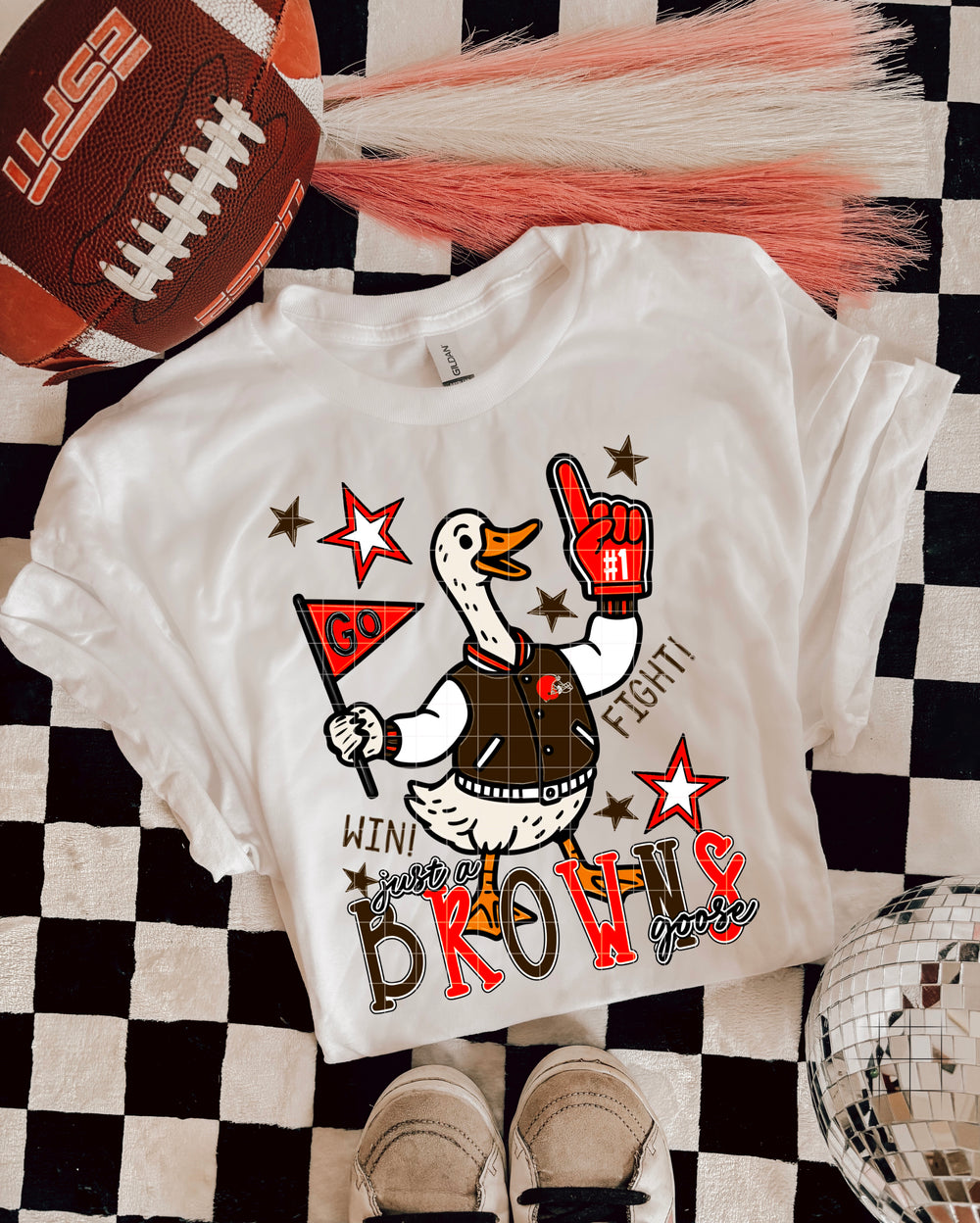 Just a Browns Goose DTF transfer design – image 1