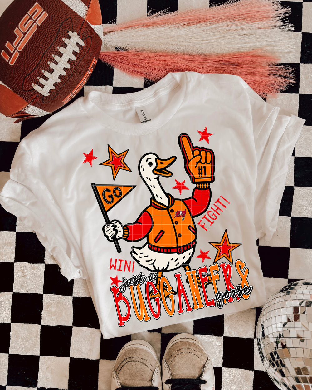 Just a Buccaneer Goose DTF transfer design – image 1