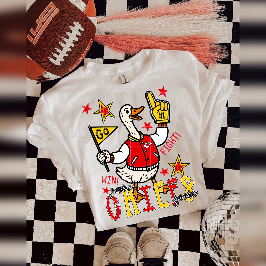 Just a Chiefs Goose – DTF Transfer – product image