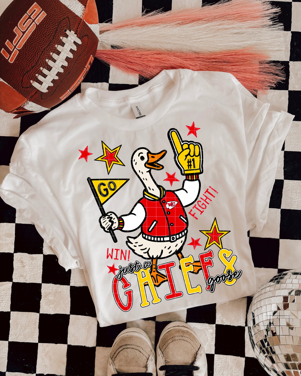 Just a Chiefs Goose DTF transfer design – image 1