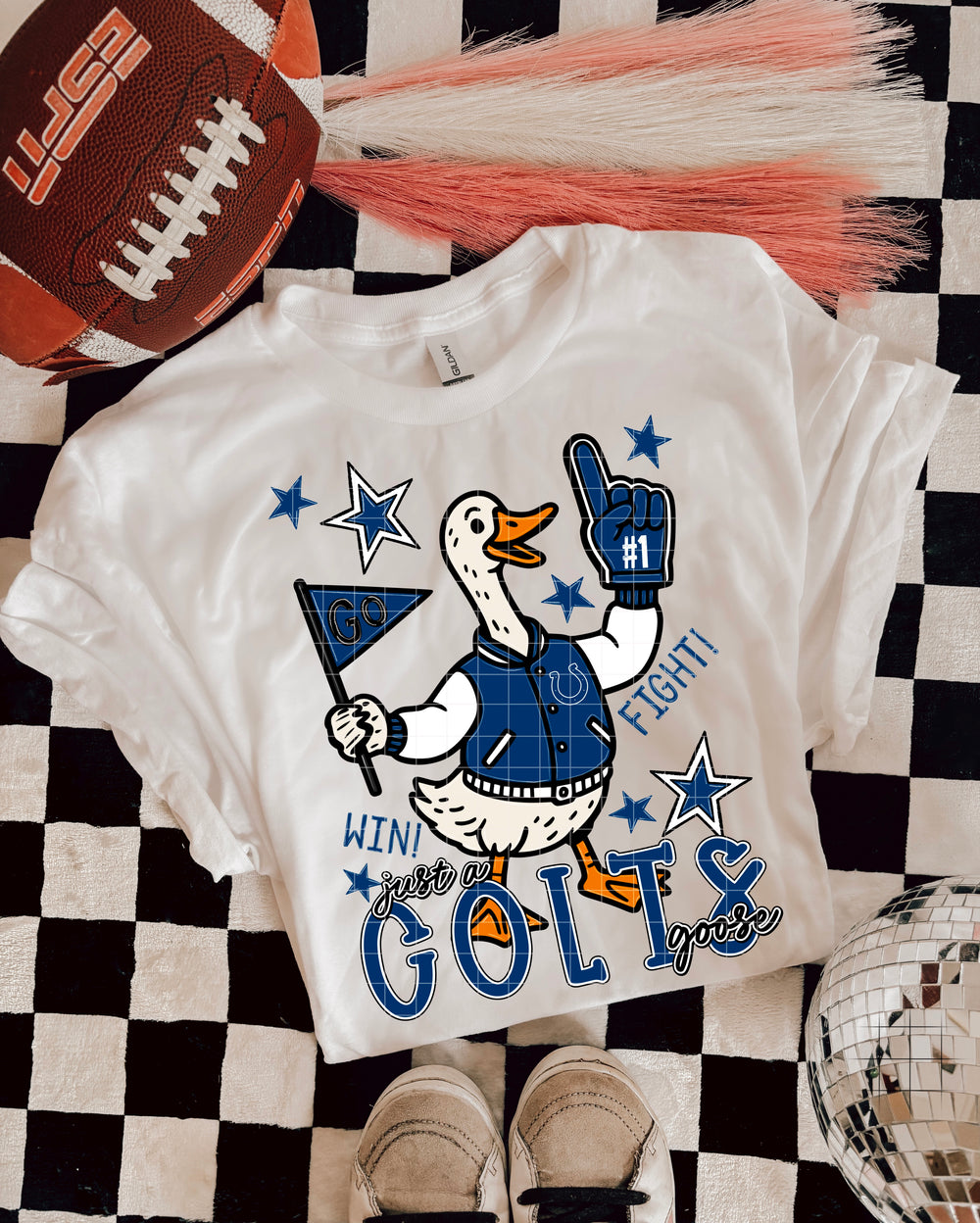Just a Colts Goose DTF transfer design – image 1