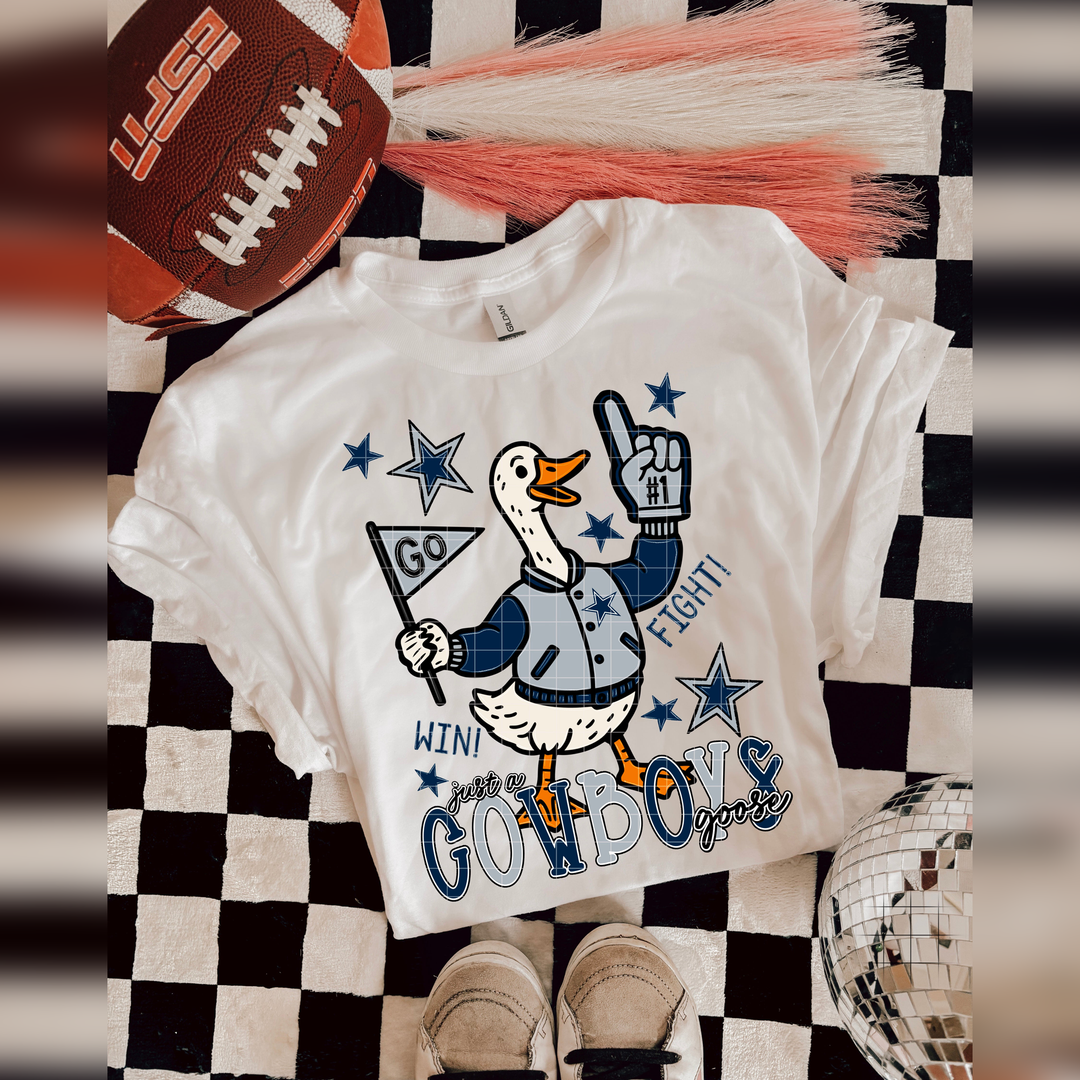 Just a Cowboy Goose – DTF Transfer – product image