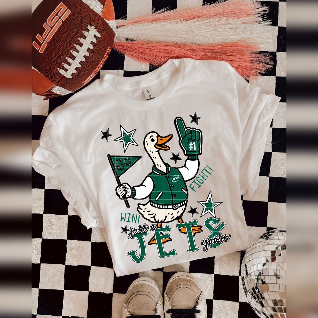 Just a Jets Goose – DTF Transfer – product image