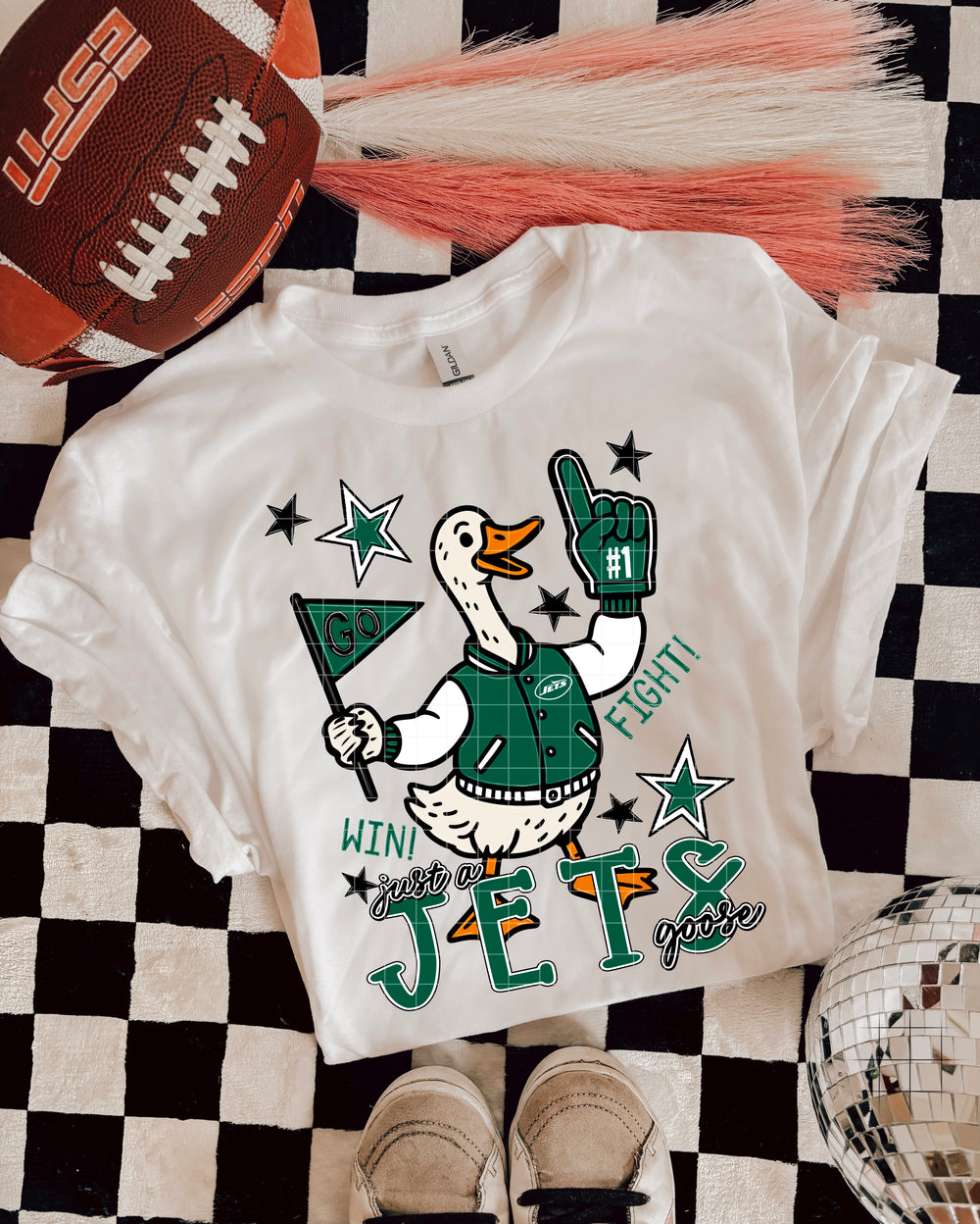 Just a Jets Goose DTF transfer design – image 1