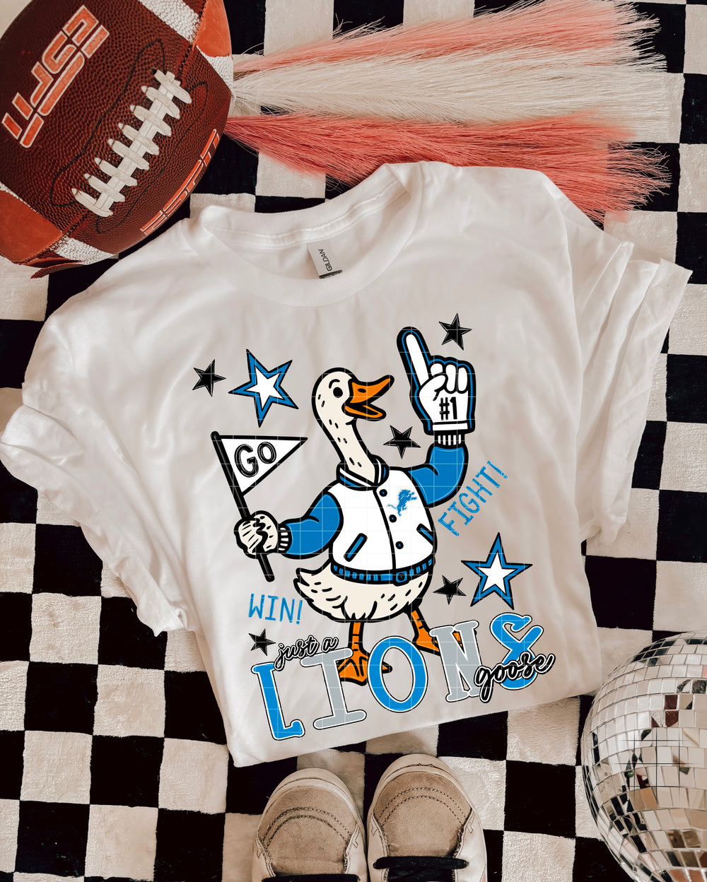Just a Lion Goose DTF transfer design – image 1