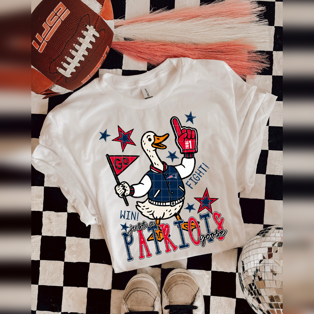 Just a Patriots Goose – DTF Transfer – product image