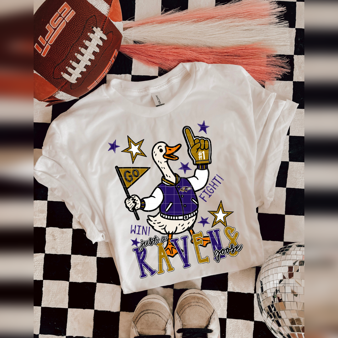 Just a Ravens Goose – DTF Transfer – product image