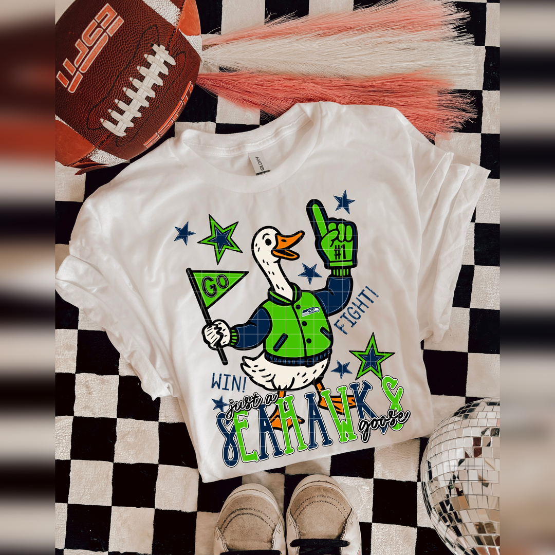 Just a Seahawk Goose – DTF Transfer – product image