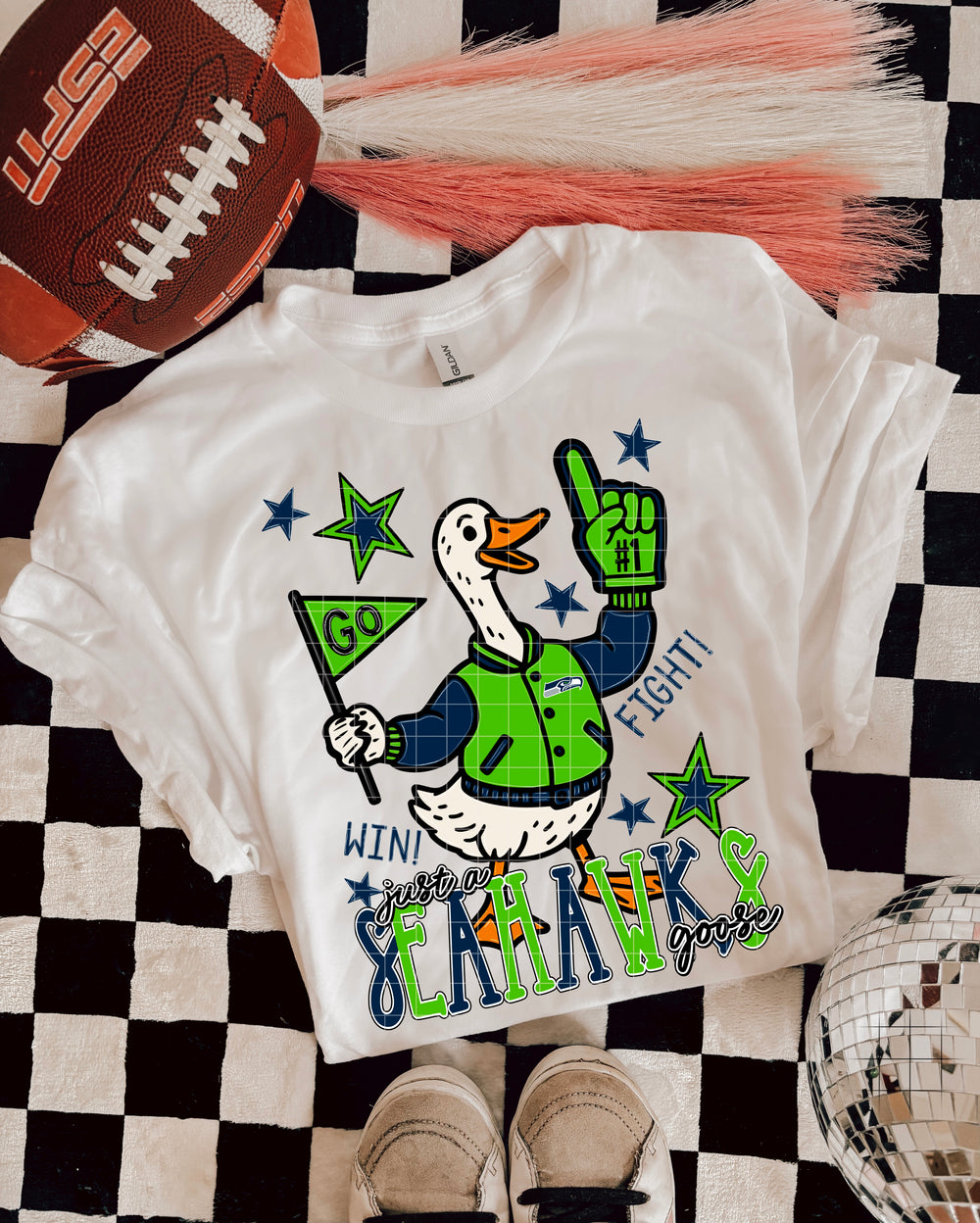 Just a Seahawk Goose DTF transfer design – image 1