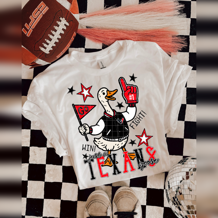Just a Texans Goose – DTF Transfer – product image