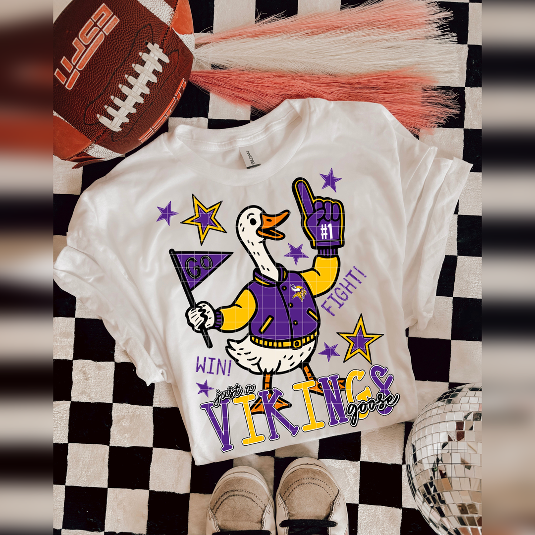 Just a Viking Goose – DTF Transfer – product image