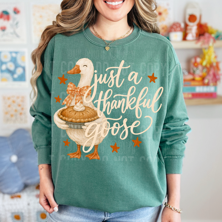 JUST A THANKFUL GOOSE mockup