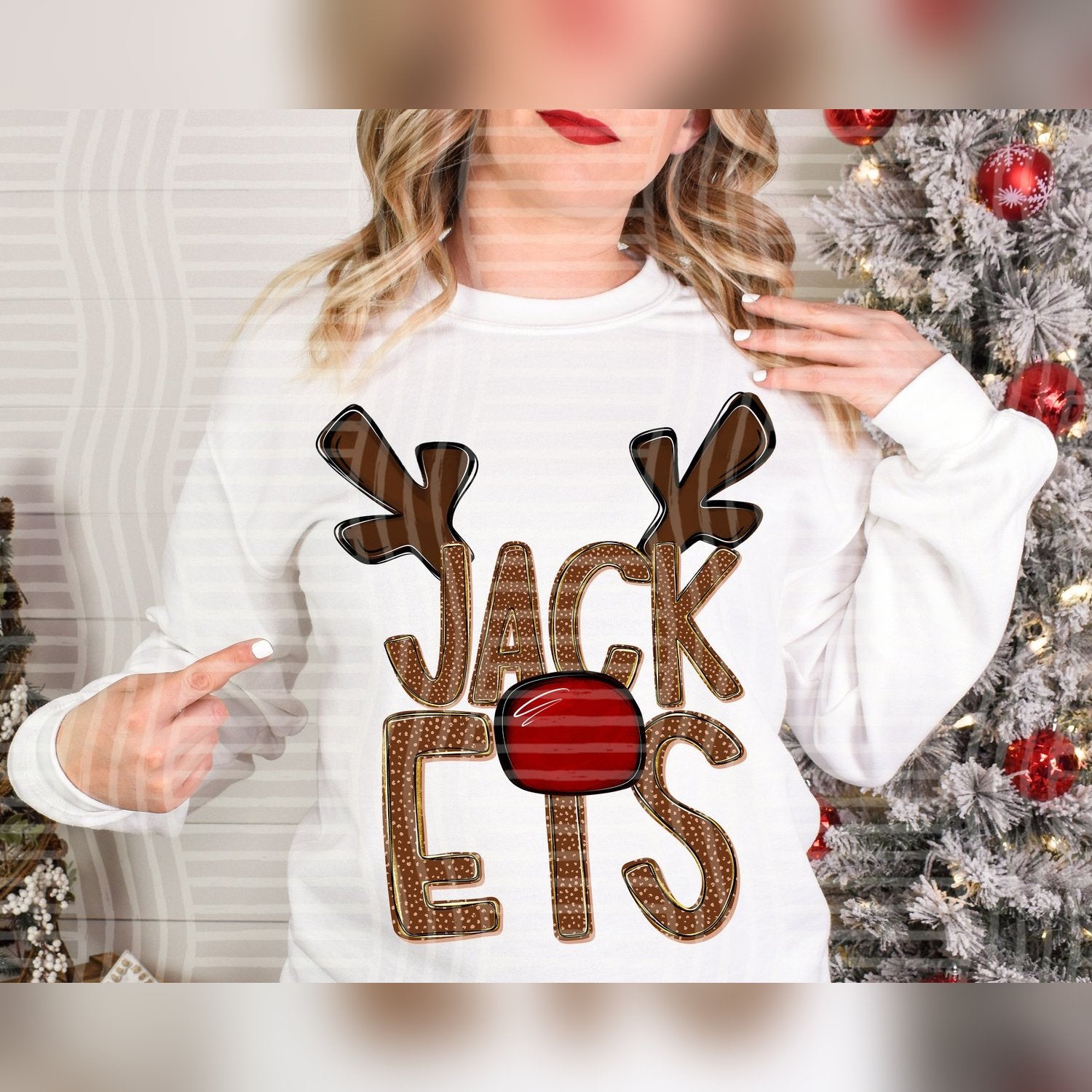 Deer Antler Mascots Jackets design