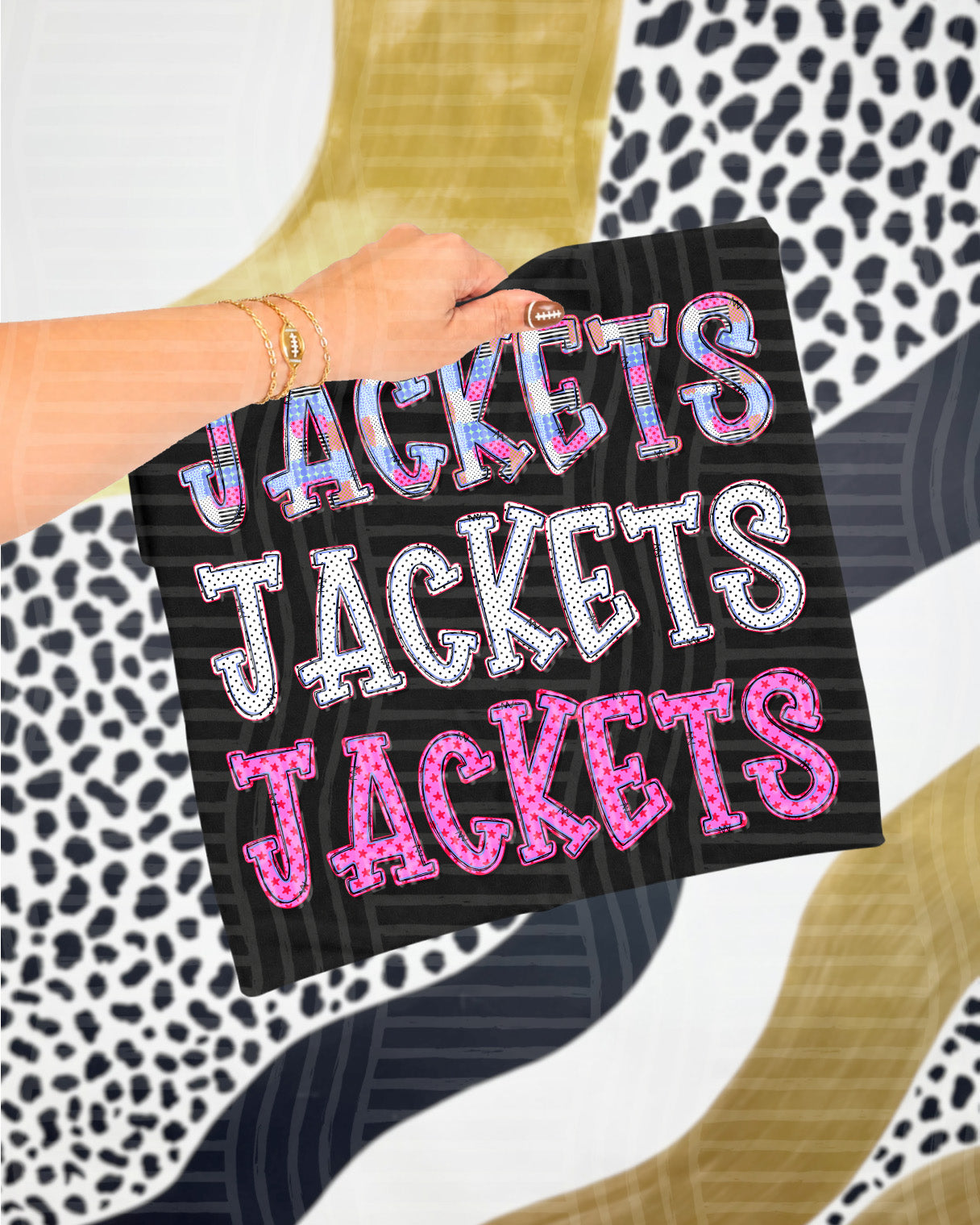 Dolly Tri Stacked Mascots Jackets design
