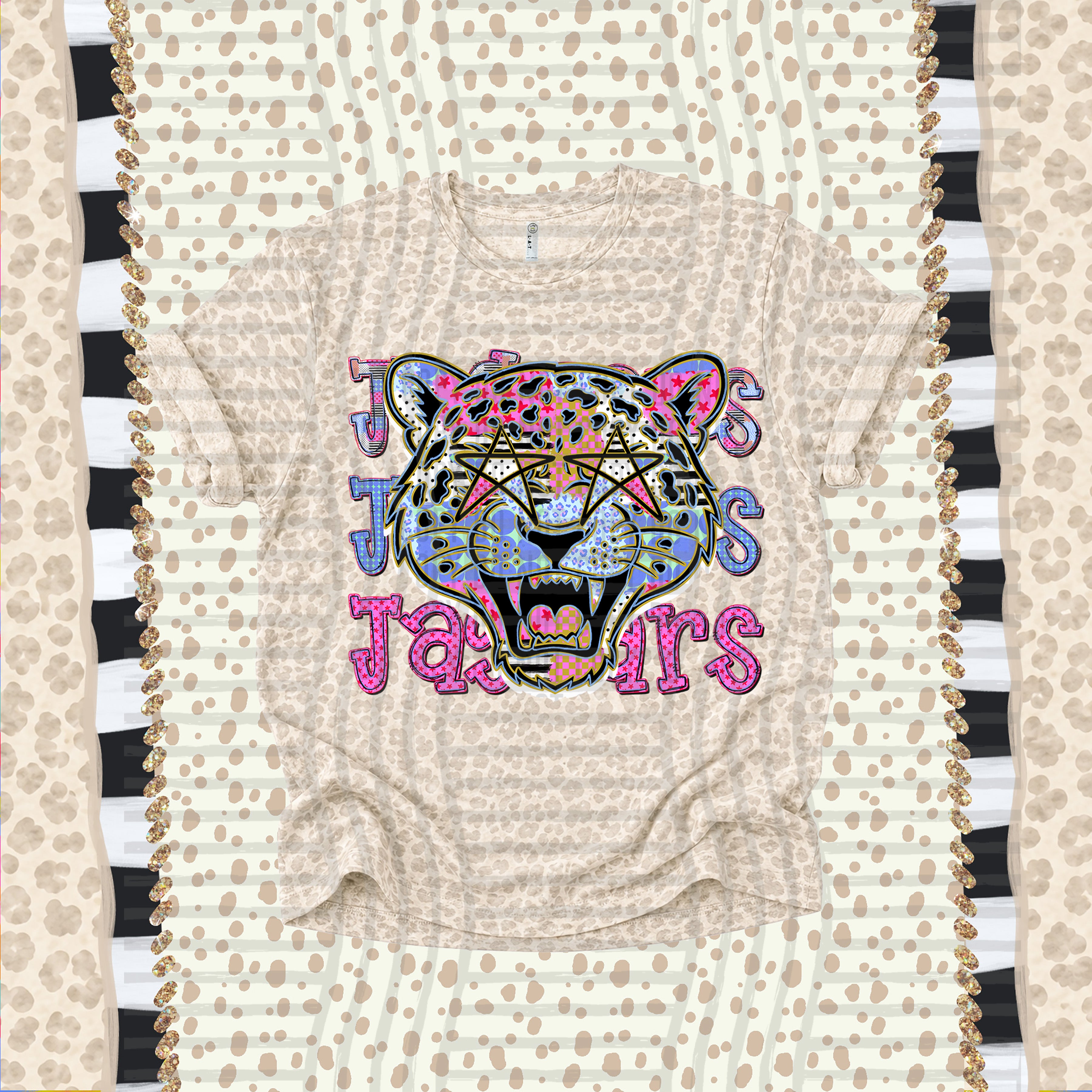 Dolly Doodle Mascots Jaguars design