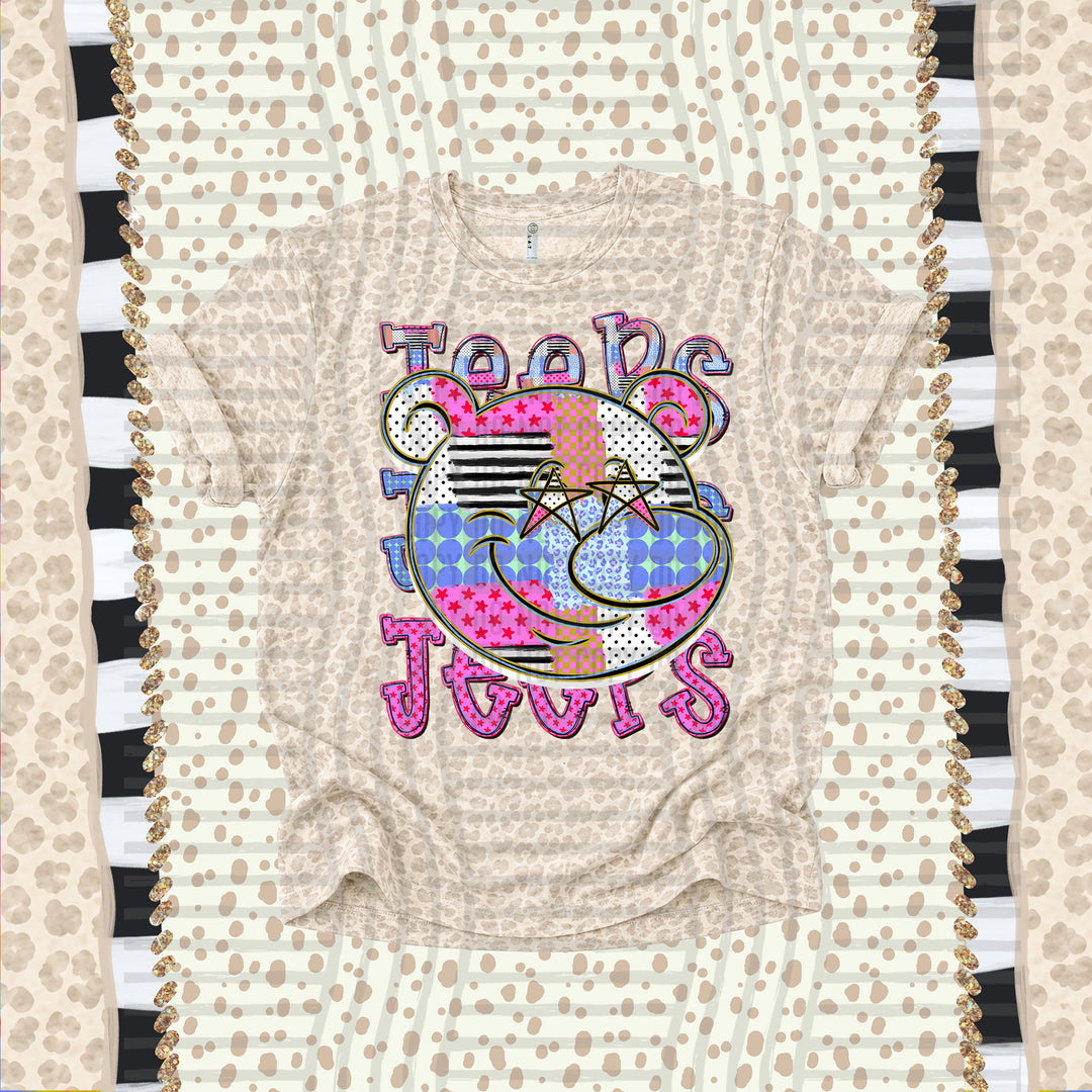 Jeeps Dolly Doodle mascot DTF transfer