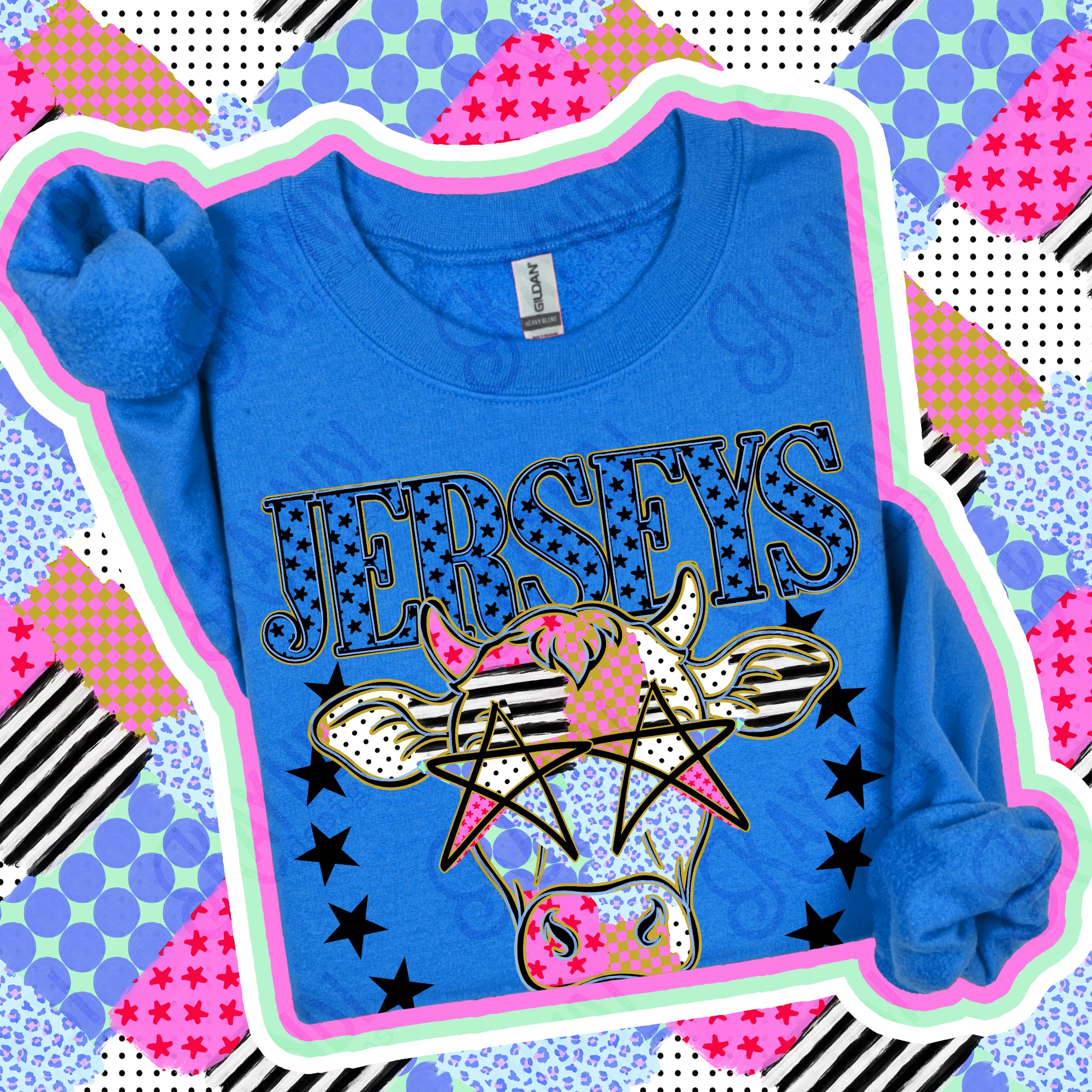 Patchwork Varsity Stars Mascots Jerseys 2 design