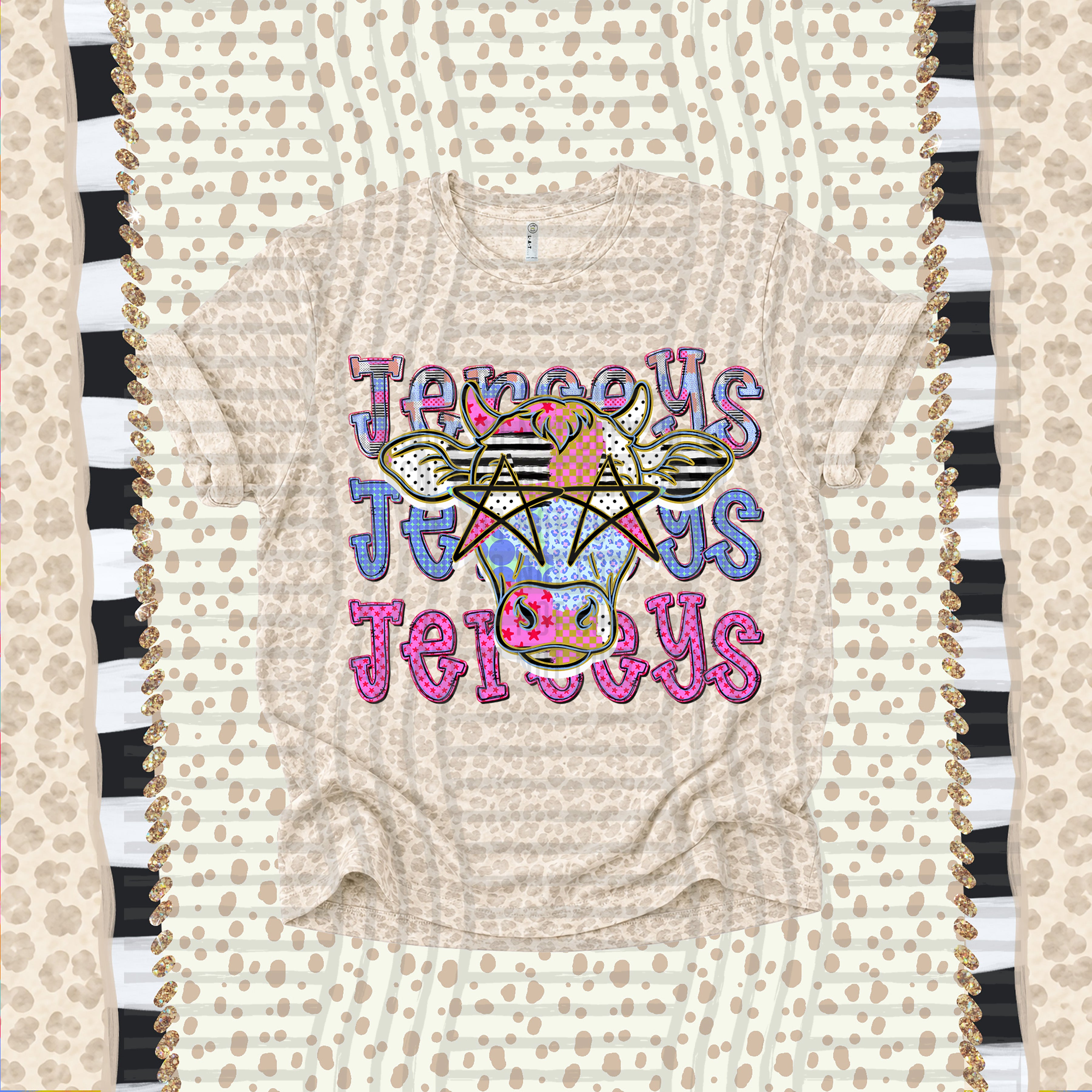 Dolly Doodle Mascots Jerseys design