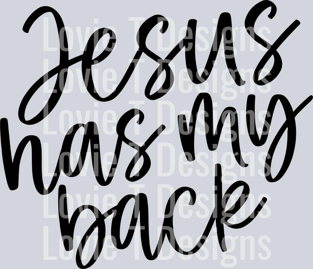 Jesus Has My Back