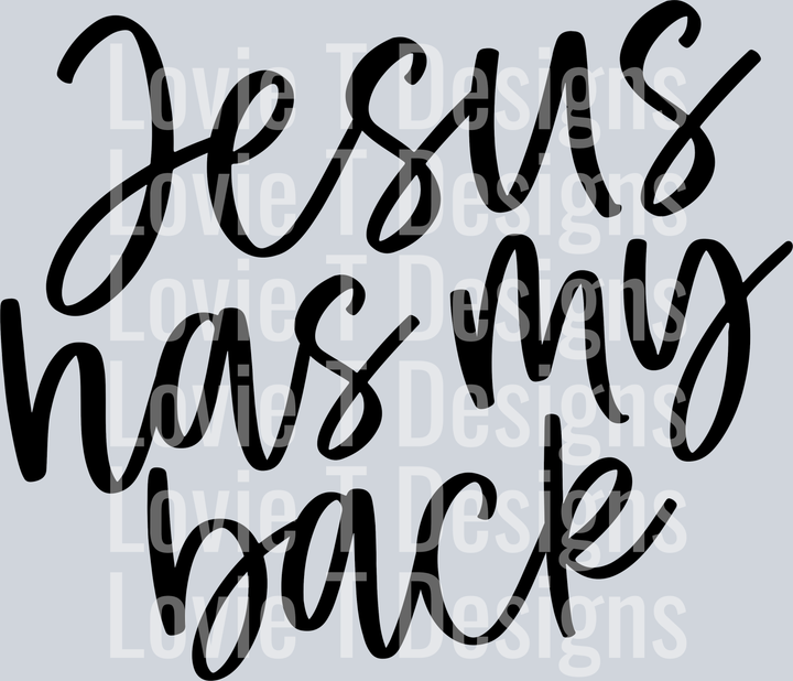 Jesus Has My Back
