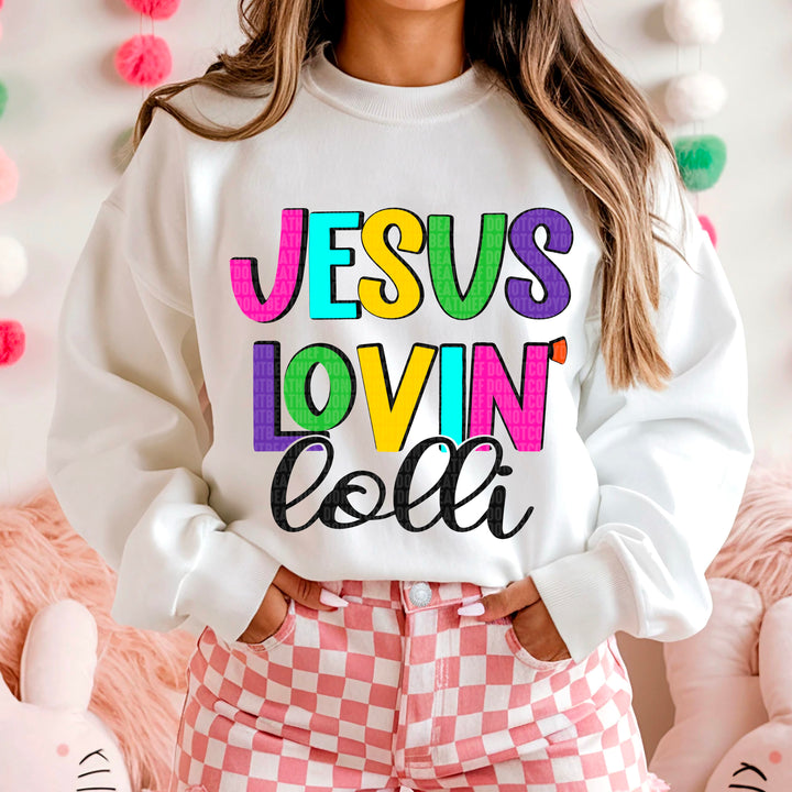 JESUS LOVIN LOLLI