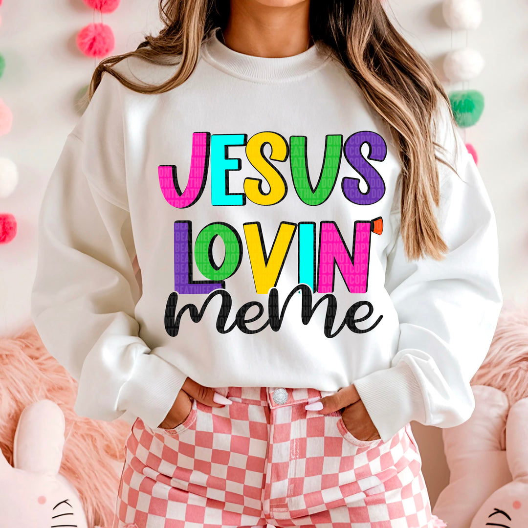JESUS LOVIN MEME