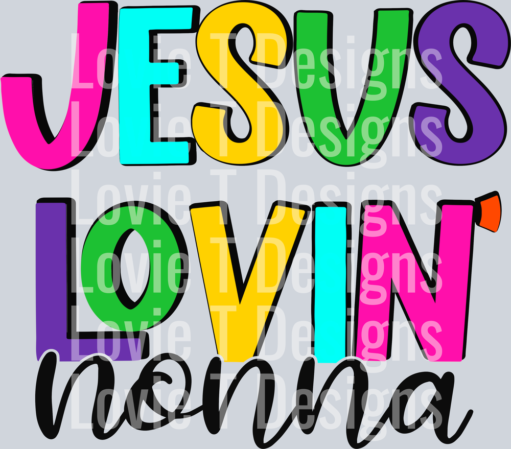 Jesus Lovin Nonna