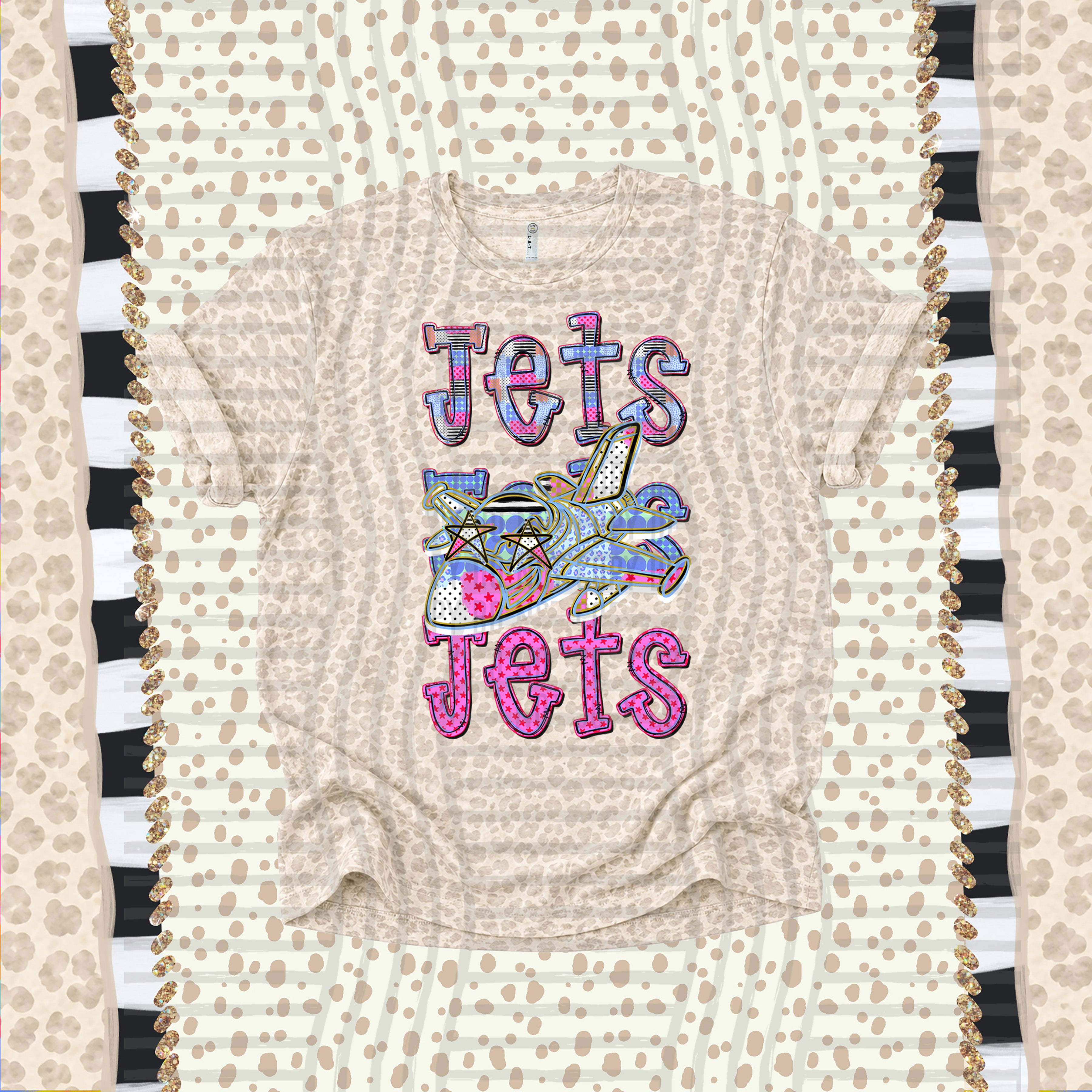 Dolly Doodle Mascots Jets design