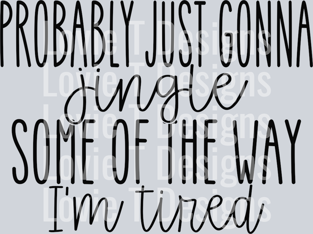 Jingle some of the way Black