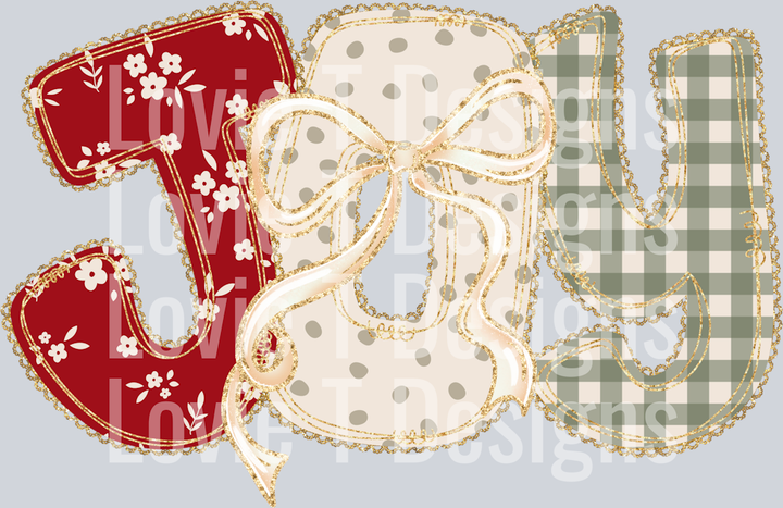 Joy Floral Christmas