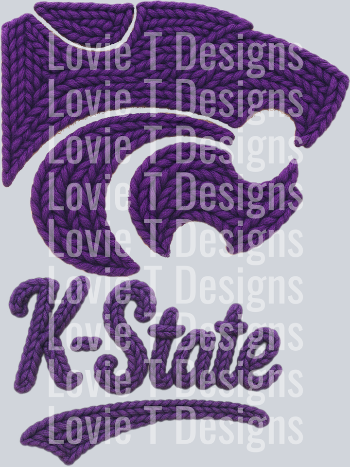 K STATE FAUX YARN