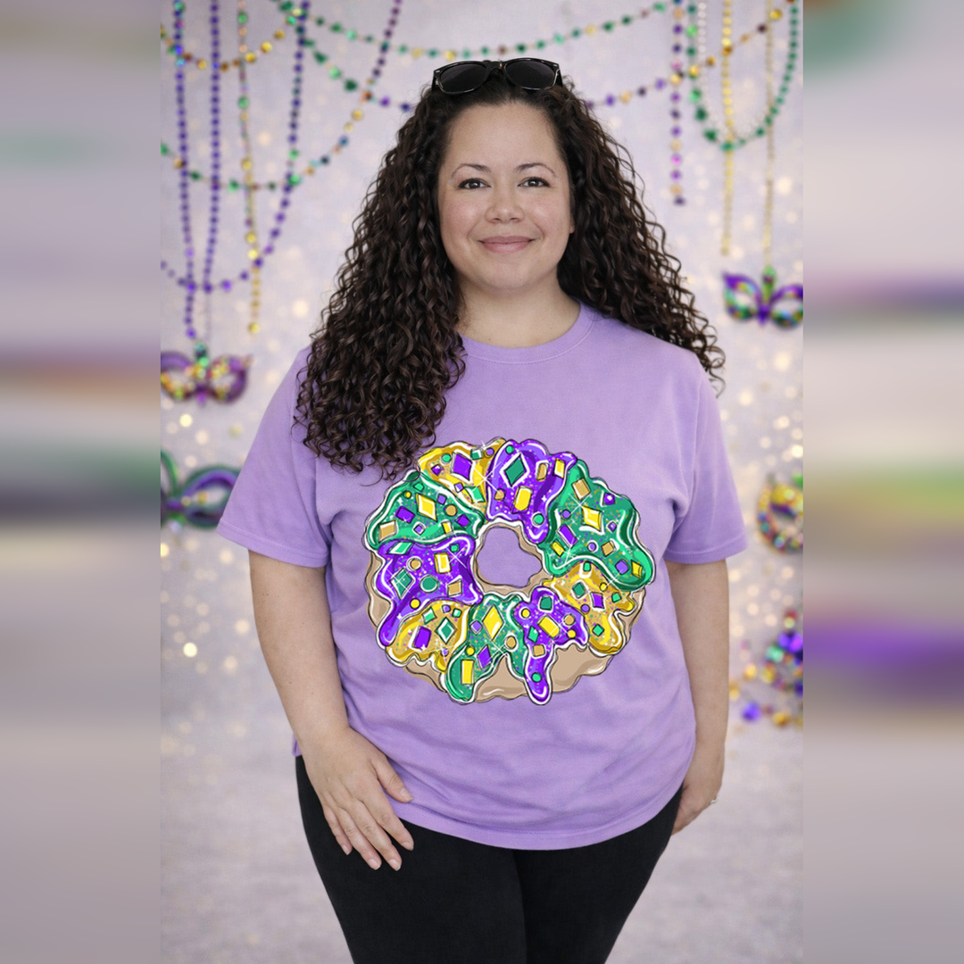King Cake with Jewels – DTF Transfer – product image