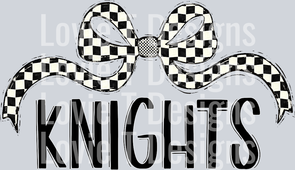 KNIGHTS CHECKER WIDE BOW