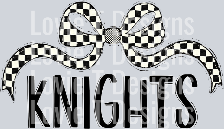 KNIGHTS CHECKER WIDE BOW