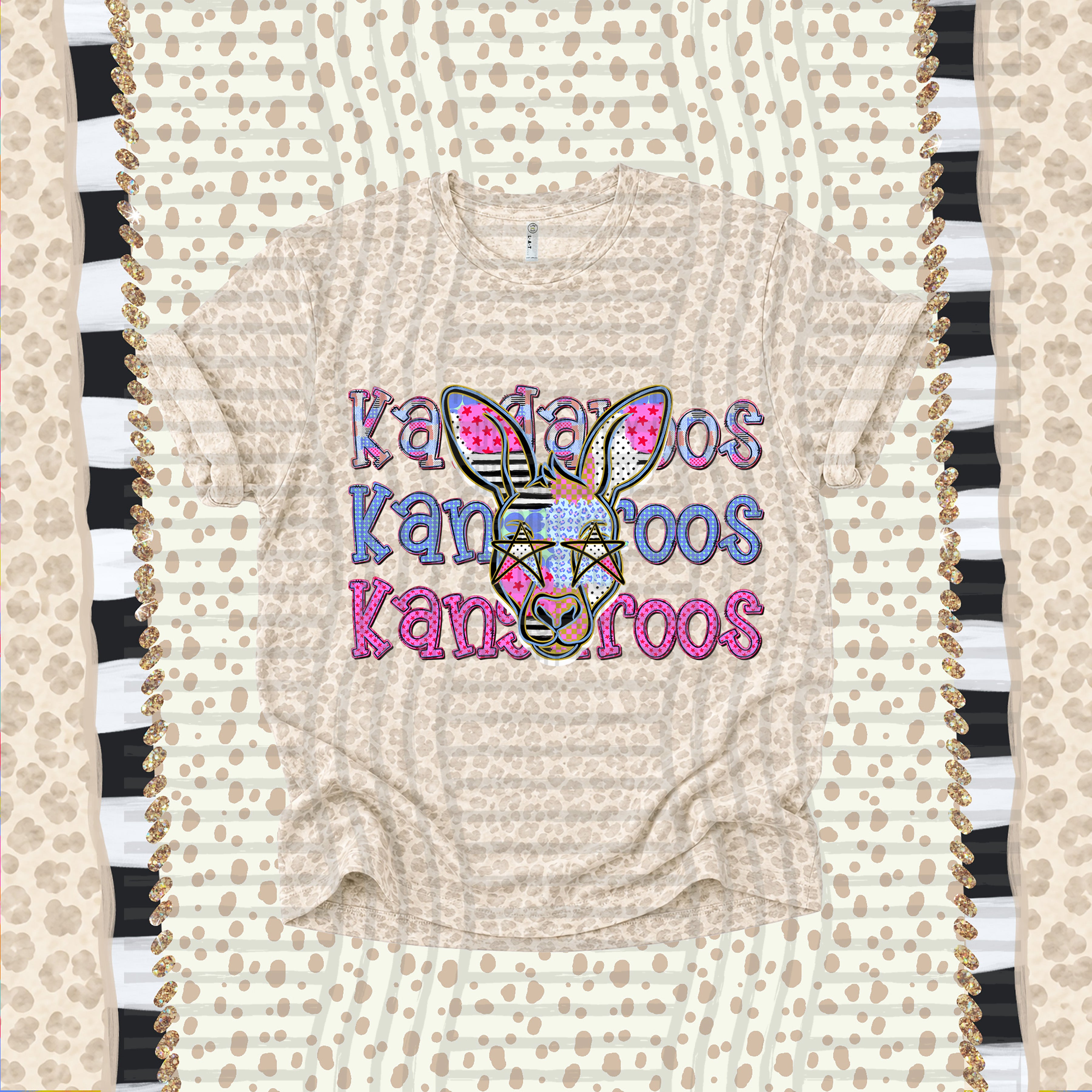 Dolly Doodle Mascots Kangaroos design