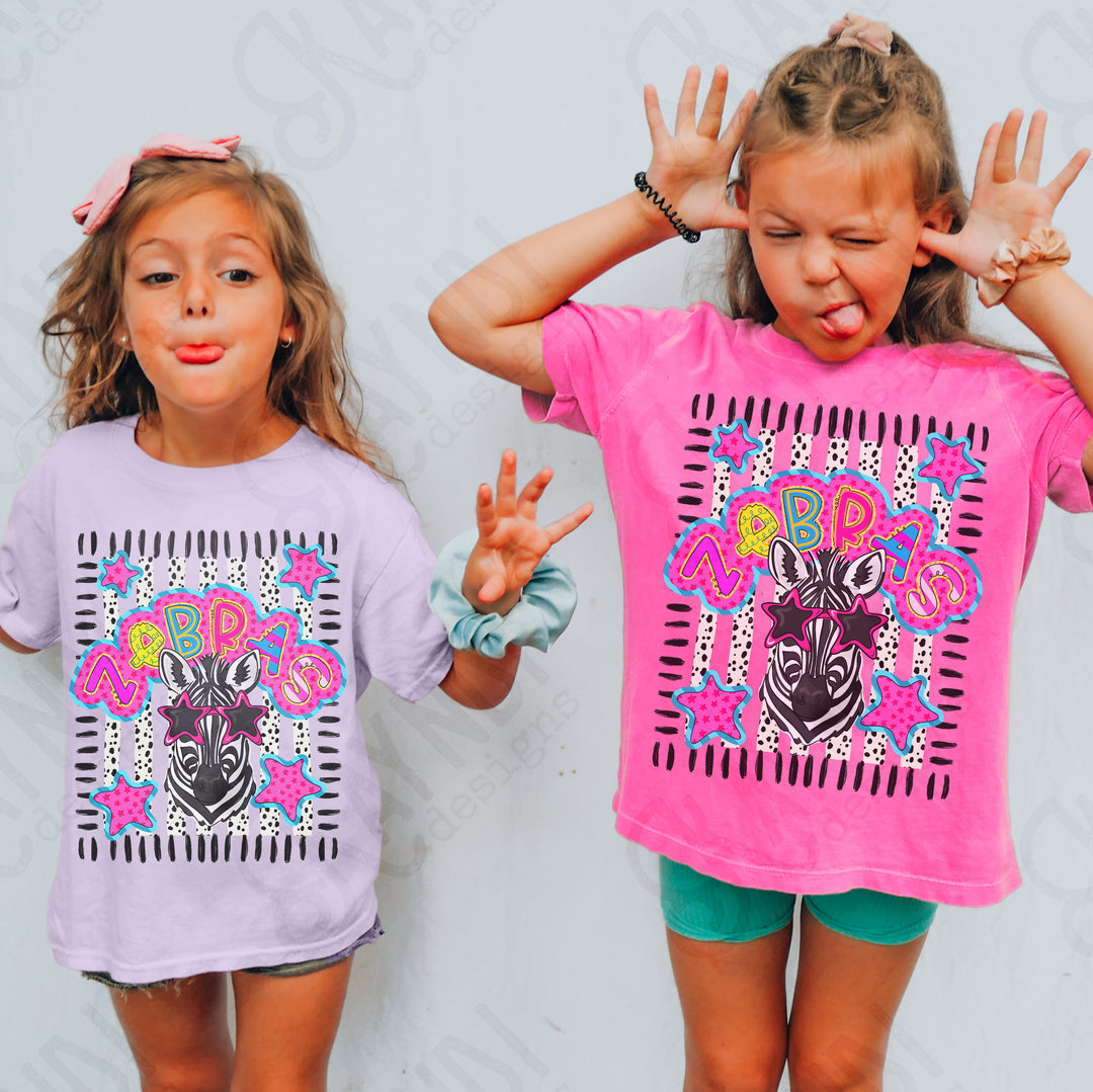 Mascot Doodle Star Sunglasses – Completed Tee