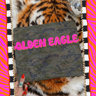 Bubble Stars Mascots Golden Eagles mockup