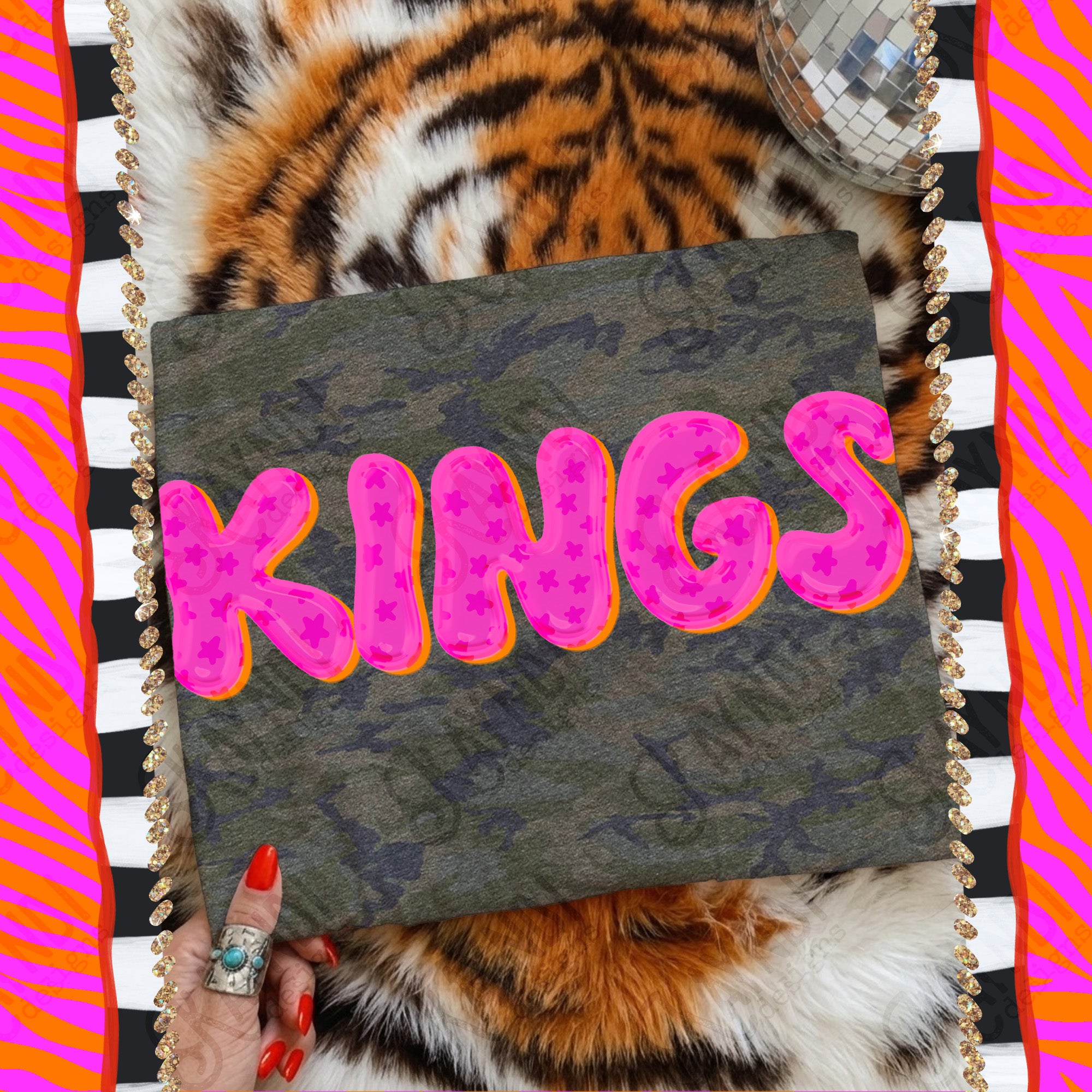 Bubble Stars Mascots Kings mockup