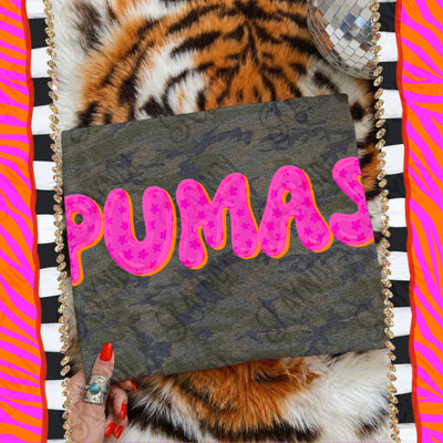 Bubble Stars Mascots Pumas mockup