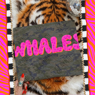 Bubble Stars Mascots Whales mockup