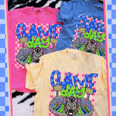 Game Day Stadium Zebras mockup
