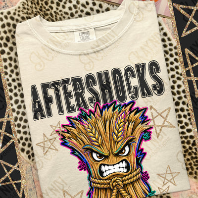 Grunge Varsity Aftershocks mockup