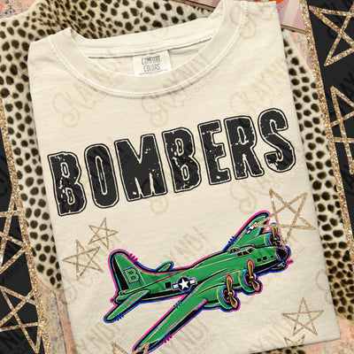 Grunge Varsity Bombers mockup