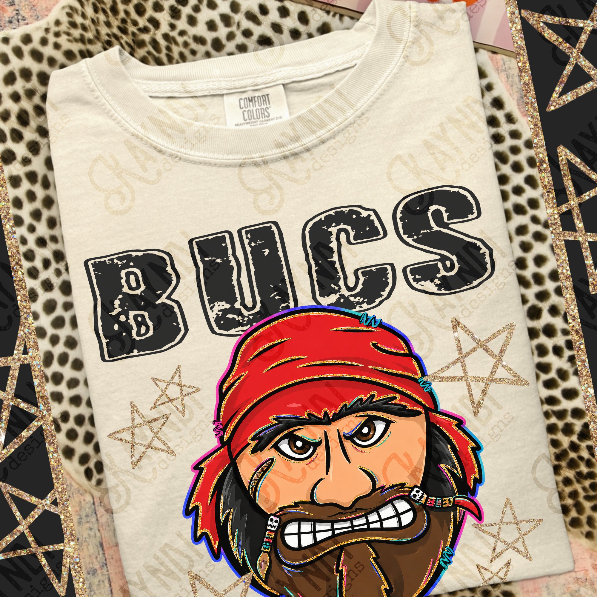 Grunge Varsity Bucs 2 mockup