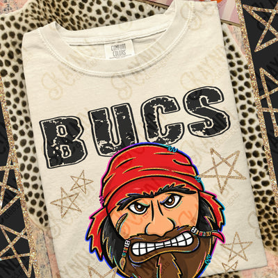 Grunge Varsity Bucs 2 mockup