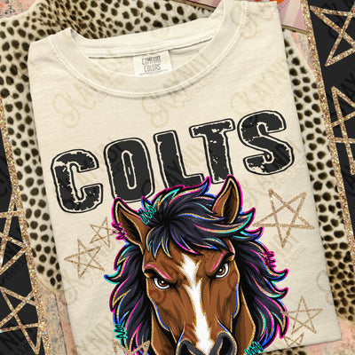 Grunge Varsity Colts 7 mockup