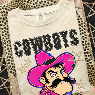Grunge Varsity Cowboys 2 mockup