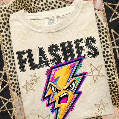 Grunge Varsity Flashes 4 mockup